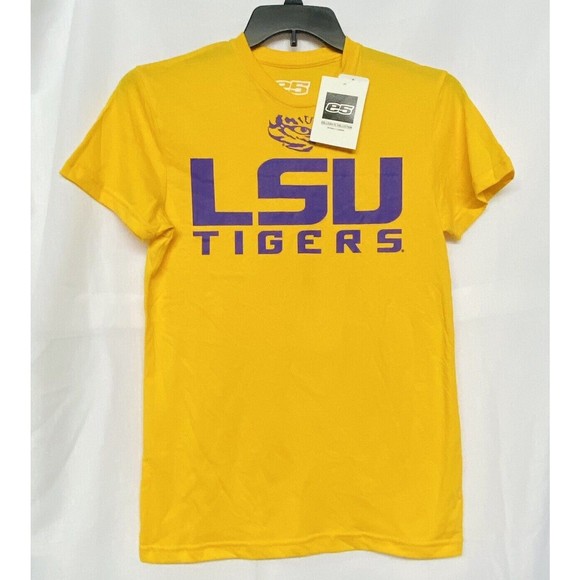 LSU Tigers New w Tag Short Sleeve T Shirt E5 Collegiate Collection Size Small - Picture 1 of 4